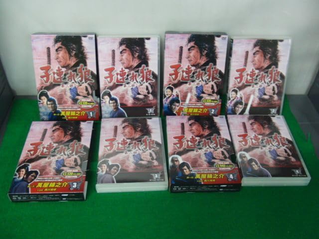 Amazon.co.jp: 子連れ狼 DVD ボックス セット 第一部 1?4/第二部